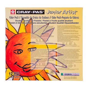 Sakura Cray-Pas Junior Artist Oil Pastel Set - Classroom Box