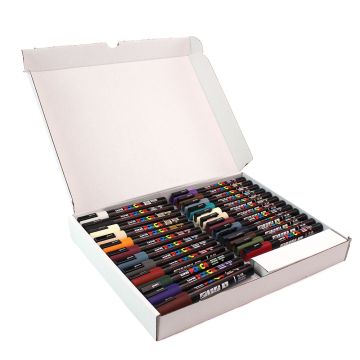 Posca Asstd Bulk Box 24 Deep & Neutral
