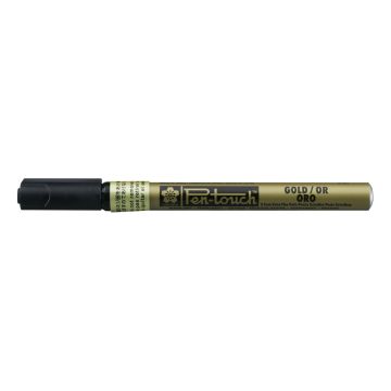 Sakura Pen-Touch Metallic Marker 0.7mm Extra-Fine Point - Gold