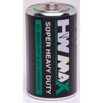 Zinc Chloride Batteries - C - 1.5V. Pack of 4