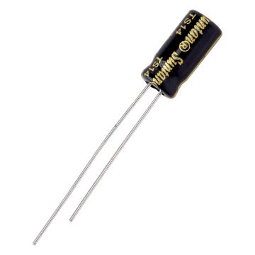 100uF Radial Electrolytic Capacitator - Pack of 5