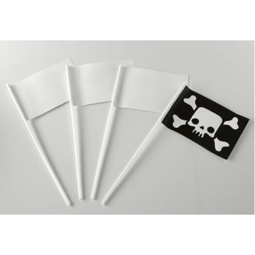 Party Flags 140 x 105mm. Pack of 20
