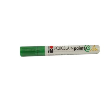 Marabu Porcelain Painter Pen - Oven-bake - Metallic Green