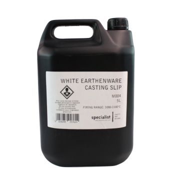 White Earthenware Casting Slip - 5L