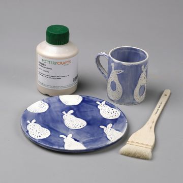 Wax Emulsion Resist