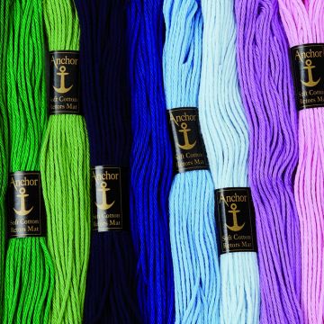 Anchor Soft Embroidery Cotton Mixed Packs