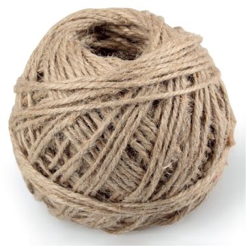 Natural Coloured Jute Cord - 40m Roll