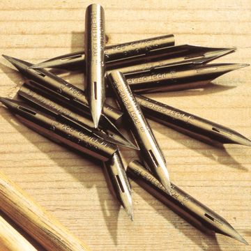 Traditional Pen Nibs. Pack of 12