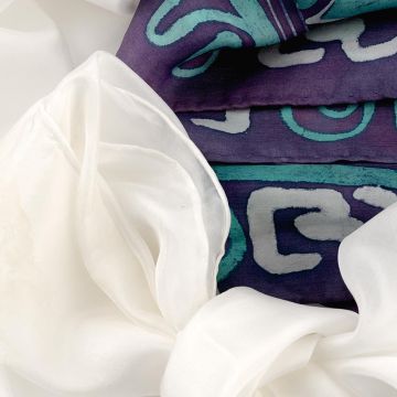 Pongee Silk Scarves