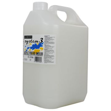 Daler-Rowney System 3 Acrylic Printing Medium - 5L