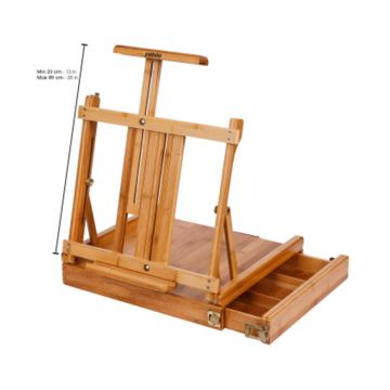 Bamboo Table Box Easel