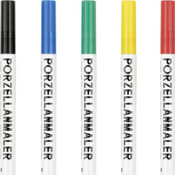 Porcelain Paint Oven Fix Markers 