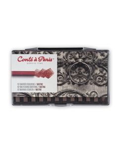 Conte Carres. Bistre. Pack of 12