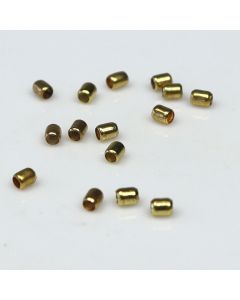 Chain Crimps - Gold Finish. Pack of 24