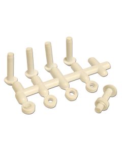 Plastic Rivets. Pack of 5