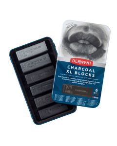 Derwent XL Charcoal Block Set of 6