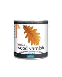 Polyvine Acrylic Exterior Wood Varnish - 1L