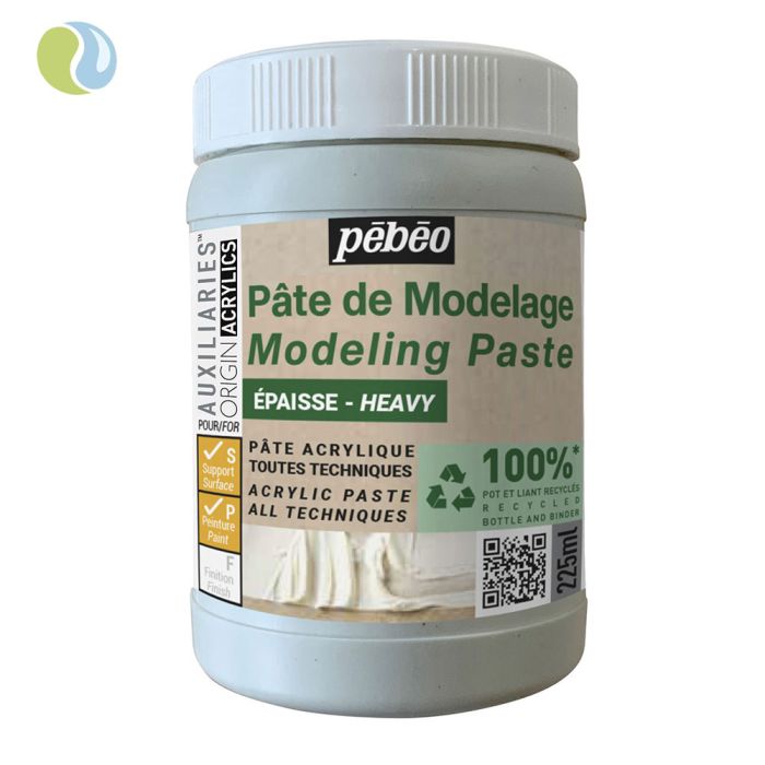 Heavy Modeling Paste Studio Green 225ml