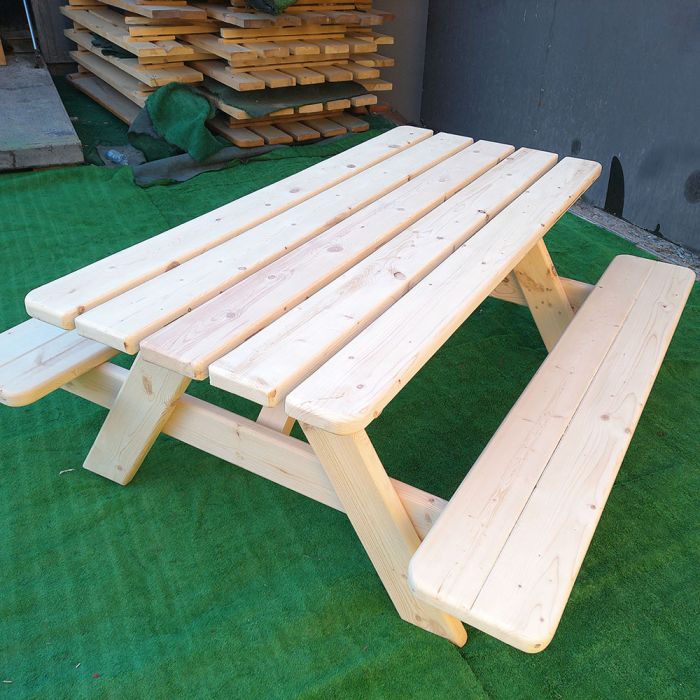 6 seater adult picnic bench