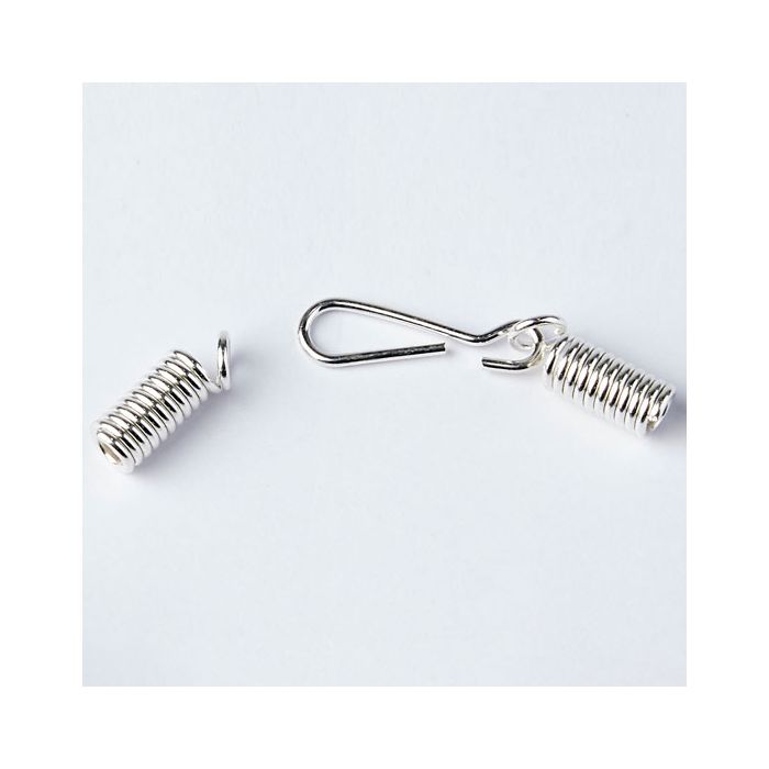 Spring Clasps - Silver Plated