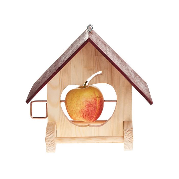 Apple Bird Feeder