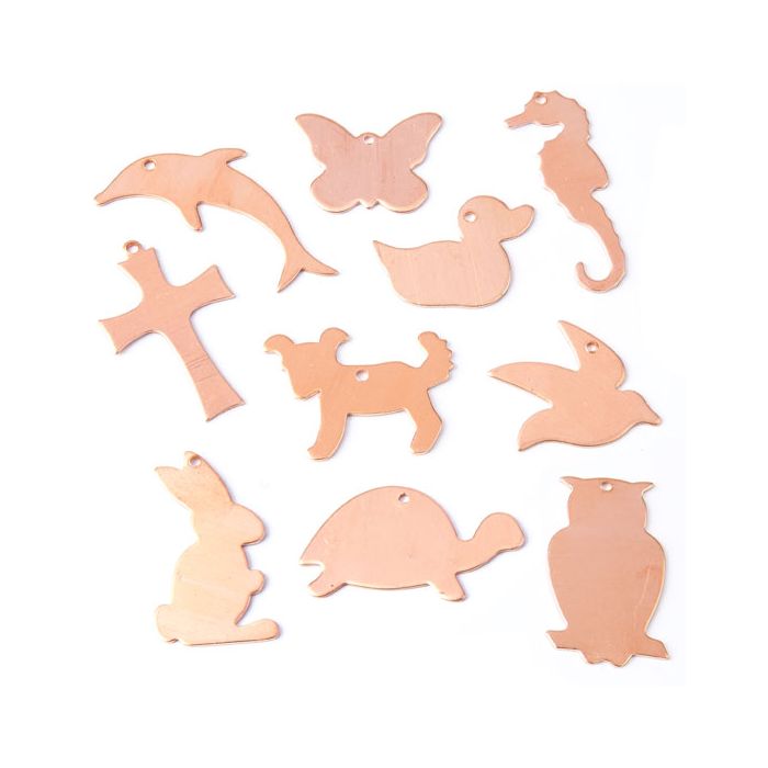 Novelty Copper Shapes