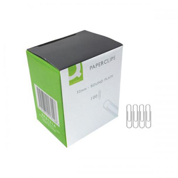 Paper Clips 32mm - Pack of 100