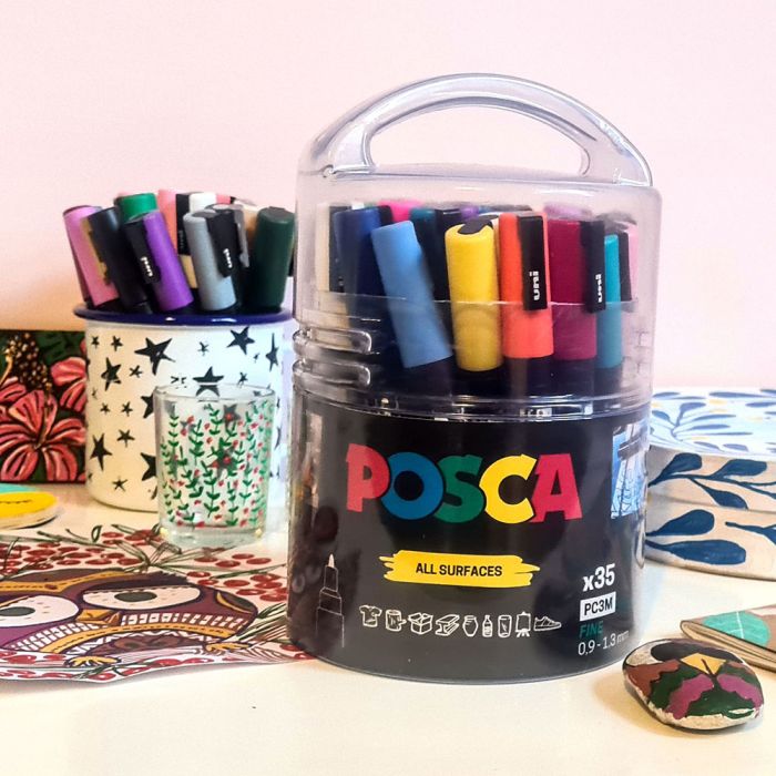 POSCA PC-3M Tub 35pc