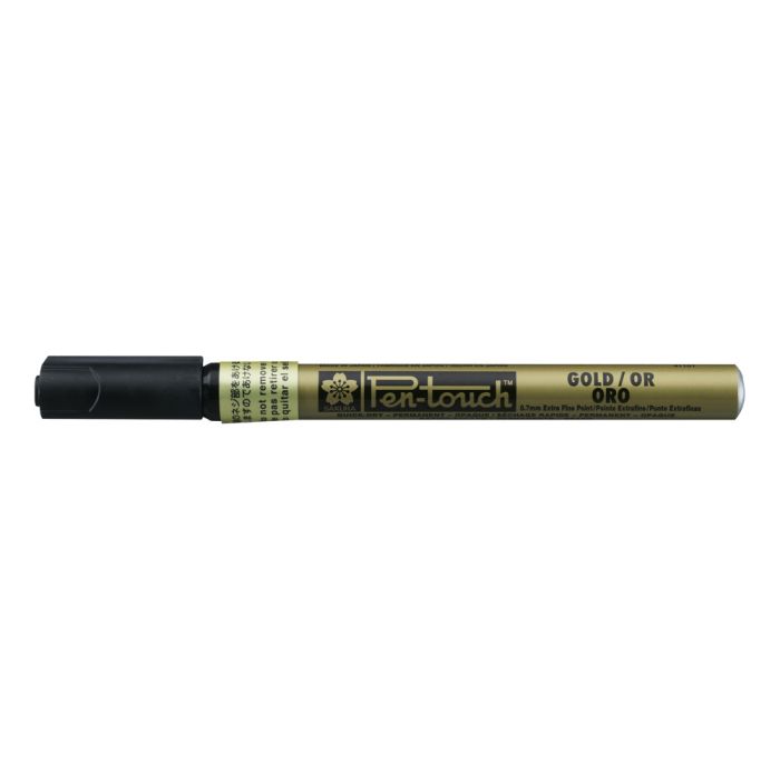 Sakura Pen-Touch Metallic Marker 0.7mm Extra-Fine Point - Gold