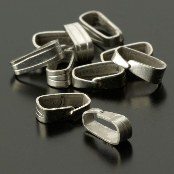 Pendant Mounts Nickel Plated