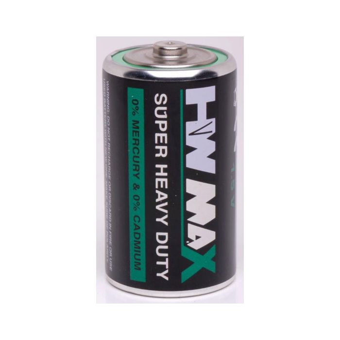 Zinc Chloride Batteries - D - 1.5V. Pack of 4