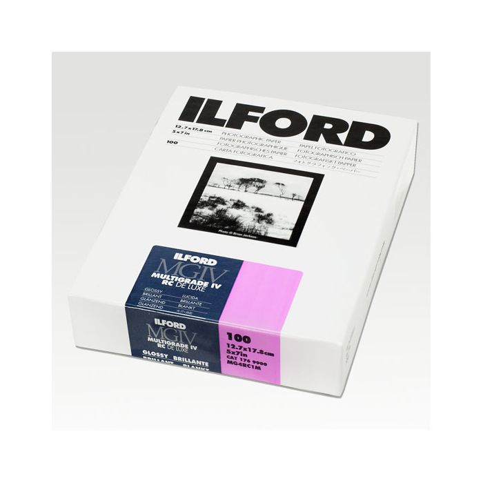 Ilford Multigrade IV RC Deluxe Photographic Paper - Glossy