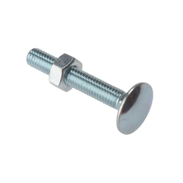 BZP Coach Nuts & Bolts