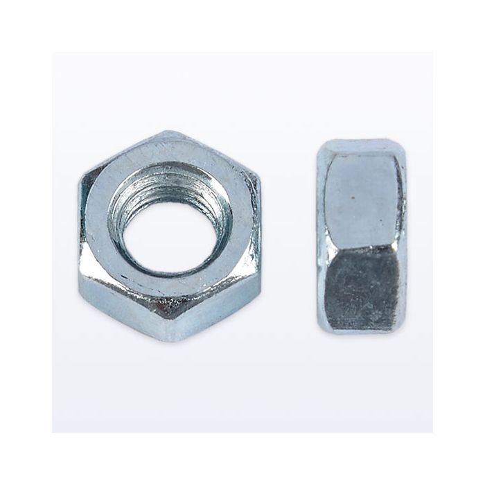 BZP Steel Hexagon Nuts. Pack of 100