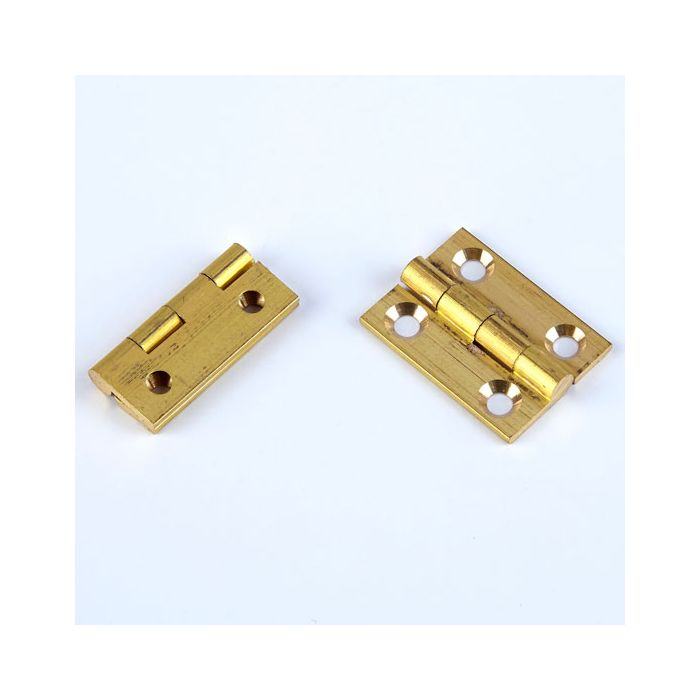 Brass Butt Hinges. Pack of 10 pairs