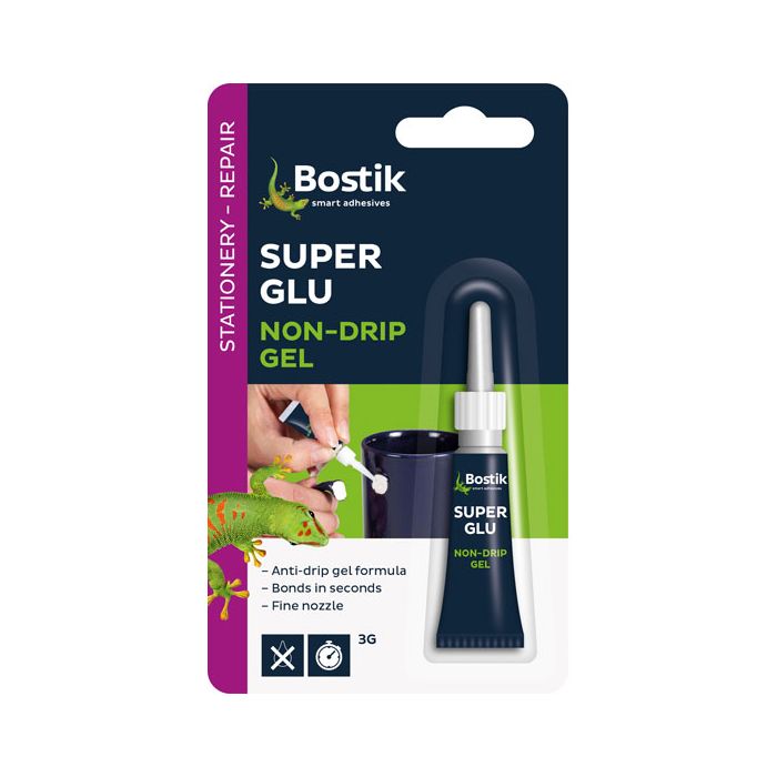 Bostik Super Glu - 3g Gel (Non-Drip)