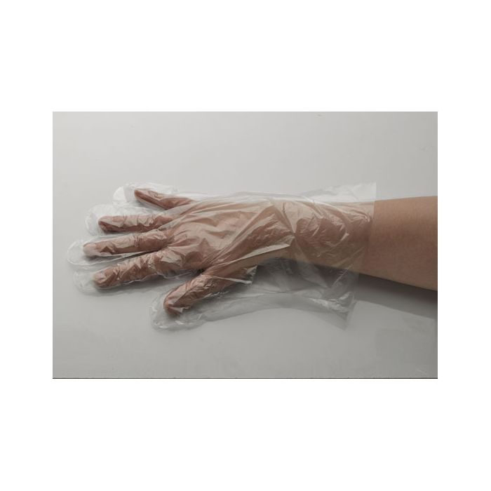 Disposable Polythene Gloves. Pack of 100 pairs