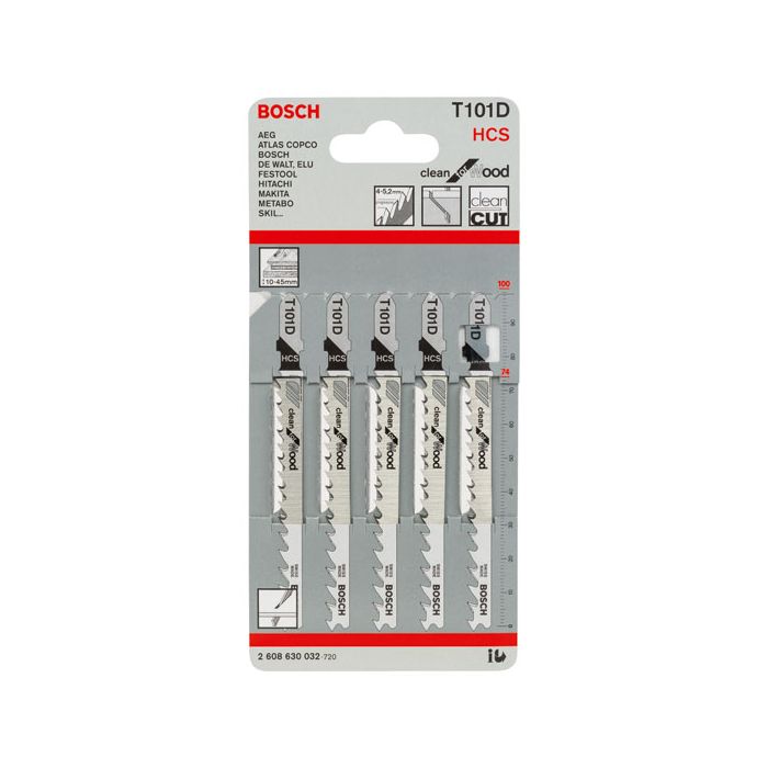 Bosch Jigsaw Blades - T101D