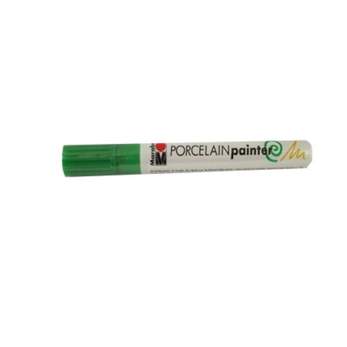 Marabu Porcelain Painter Pen - Oven-bake - Metallic Green