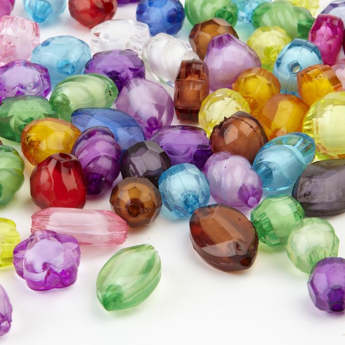 Plastic Crystal Beads