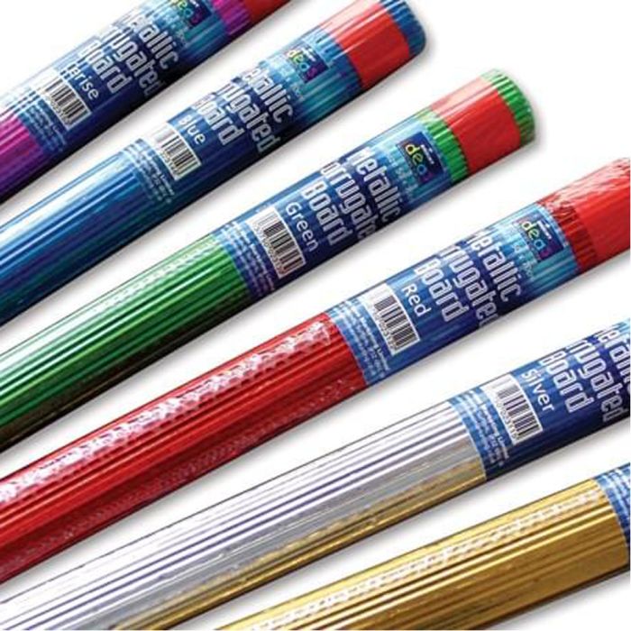 Metallic Corrugated Card Rolls