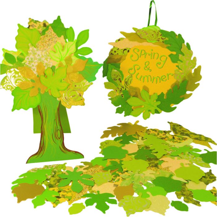 Paper Display Leaves - Spring/Summer