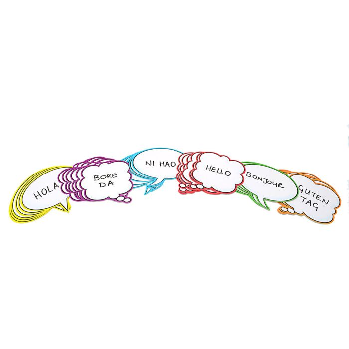 Speech Balloons Display Shapes