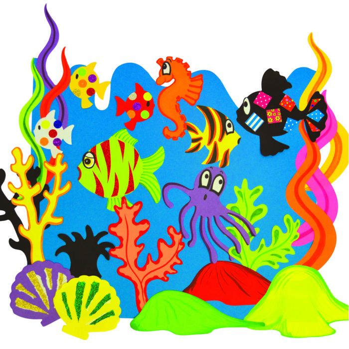 Sealife Paper Shapes