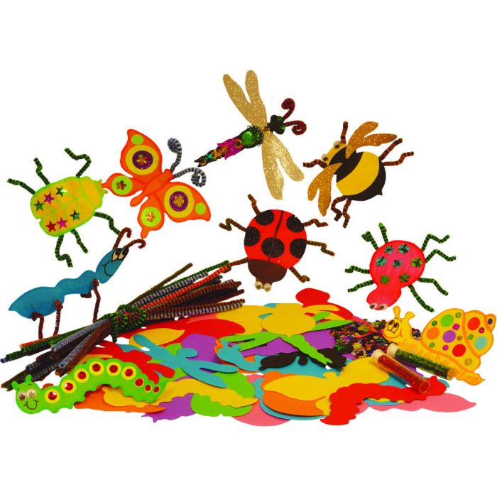 Minibeasts Paper Shapes