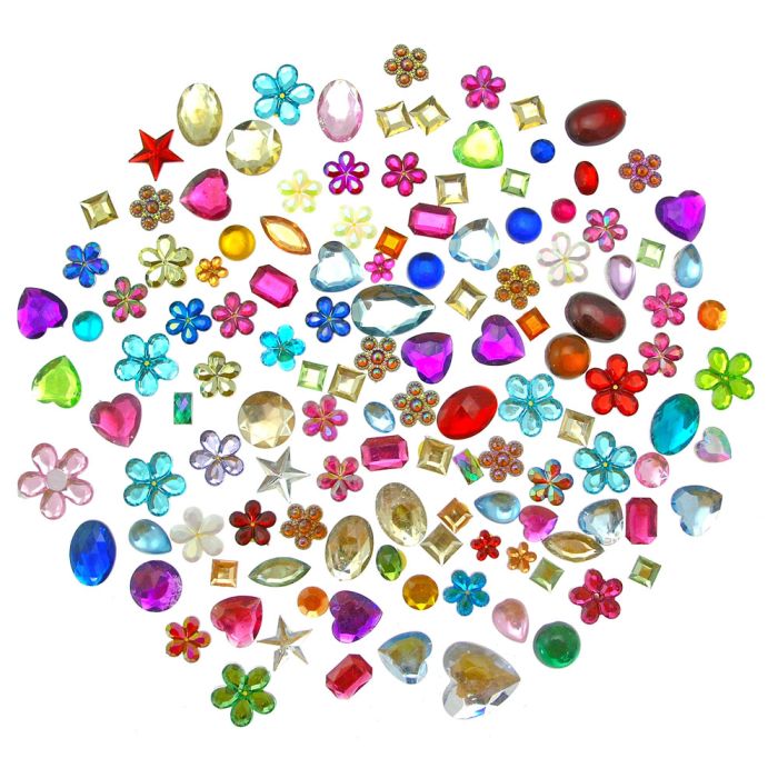 Self-Adhesive Acrylic Jewels