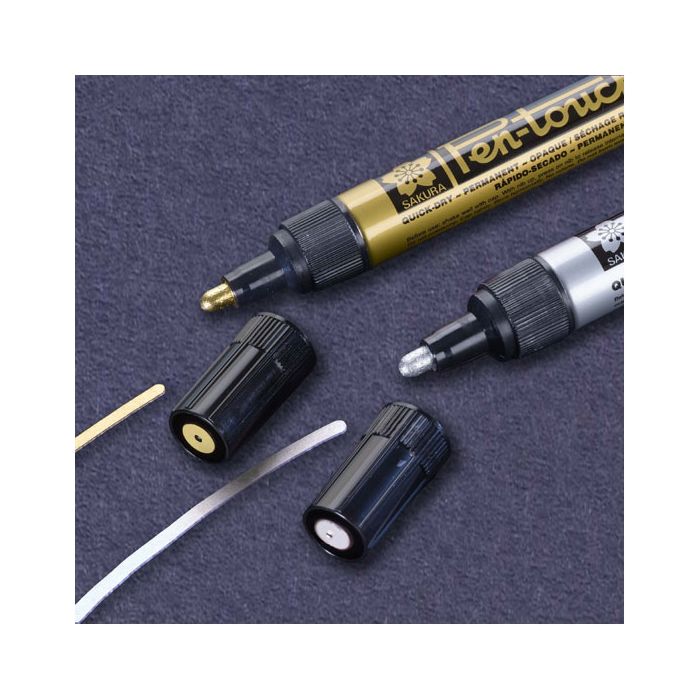 Sakura Medium Pen-Touch Metallic Markers