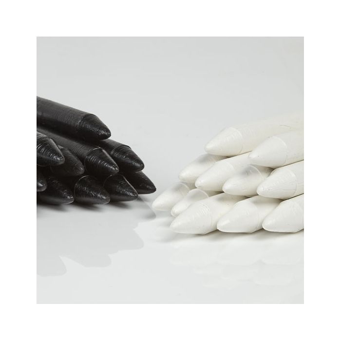 Wax Crayons - Black or White