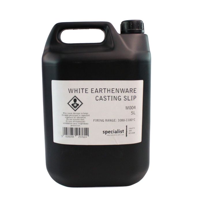 White Earthenware Casting Slip - 5L