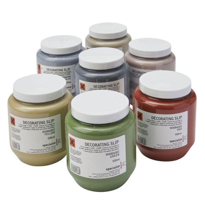 Specialist Crafts Decorating Slip 500ml Assortment